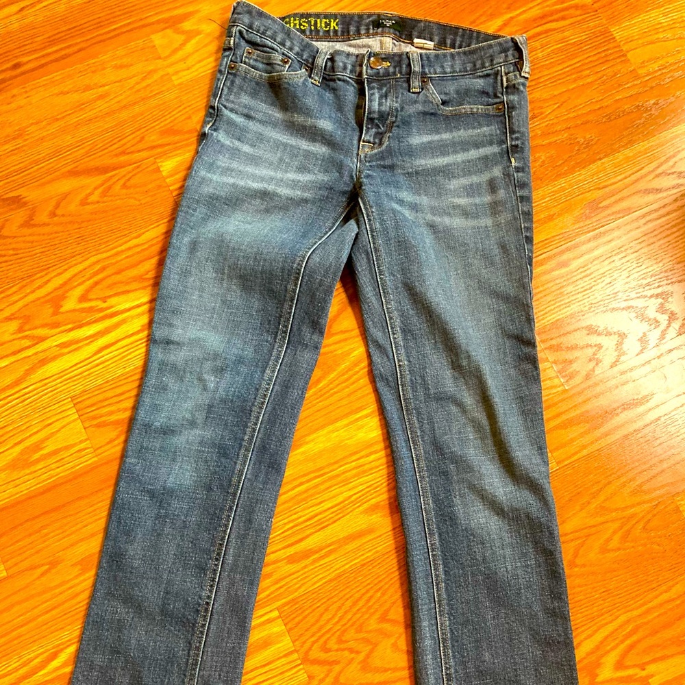 J. Crew Matchstick jeans 28Short